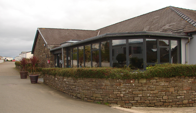 The entrance to Charlie's at Meadow House